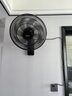 美的（Midea）壁扇 掛壁電風(fēng)扇家用七葉遙控風(fēng)扇食堂餐廳商用電扇搖頭工業(yè)壁掛式工程扇 FWA35WAR 曬單實(shí)拍圖