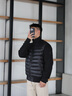 MACKAGE【七夕】MACKAGE男士 COLLIN拼接立領(lǐng)時(shí)尚休閑經(jīng)典絎縫羽絨夾克 黑色 XL 曬單實(shí)拍圖
