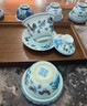 洛湘景德鎮(zhèn)三才蓋碗成化斗彩雞缸杯茶碗純手繪高檔復(fù)古官窯陶瓷泡茶碗 斗彩雞缸杯三才蓋碗 130ML 曬單實(shí)拍圖