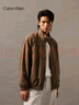 Calvin KleinJeans【防水】春秋男士ck戶外休閑運動輕薄夾克外套J326960 PBX-深灰褐 XL 曬單實拍圖