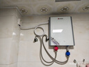 志高（CHIGO）磁能即熱式電熱水器水電分離無(wú)極變頻超薄省電速熱家用智能恒溫淋浴洗澡神器熱水器 8000W 特供白【變頻省電恒溫+磁化活水殺菌】 【磁能隔空速熱真正水電分離】（4平方線(xiàn)） 曬單實(shí)拍圖