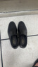 奧康【品牌特惠】奧康新款男鞋休閑商務套腳透氣防滑便捷男一腳蹬皮鞋 黑色 1231111034 43 曬單實拍圖