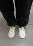 361°女鞋透氣網(wǎng)面運(yùn)動(dòng)鞋女夏季新款輕便軟底跑步鞋子休閑鞋大網(wǎng)眼網(wǎng)鞋 羽毛白/燕麥奶 39 曬單實(shí)拍圖