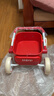 kidpop兒童多功能小推車(chē)玩具學(xué)步車(chē)男女寶寶生日創(chuàng  )意禮物 7-36個(gè)月價(jià)保 紅色（PP材質(zhì)車(chē)斗）贈防傾倒牽繩 曬單實(shí)拍圖