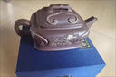 璽翰雅（ROYHOYE）宜興紫砂壺純手工吉祥如意革紫泥描金壺國(guó)工收藏茶具禮品泡茶壺 吉祥如意 國(guó)工手制 曬單實(shí)拍圖