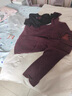恒源祥奶奶春秋裝翻領外套女中老年人女裝秋冬衣服60歲媽媽裝老太太套裝 紫色 L 建議(75-90斤) 曬單實拍圖