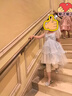 百麗童鞋25年夏季兒童涼鞋小女孩公主鞋女童包頭水晶鞋 淺藍(lán)30碼 曬單實拍圖