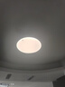 FSL佛山照明三防風(fēng)扇燈餐廳吊扇燈客廳臥室led燈燈飾蔚藍(lán)42W包安裝 曬單實(shí)拍圖