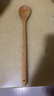 煮面攪拌勺加長(cháng)木勺子咖啡勺長(cháng)柄小勺子冰沙勺創(chuàng  )意勺店用木質(zhì)勺 原木色 曬單實(shí)拍圖