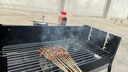 原始人燒烤架戶外燒烤爐家用庭院烤肉架木炭便攜碳烤爐子燒烤工具全套 基礎(chǔ)套餐：三檔調(diào)溫/免安裝烤爐 曬單實(shí)拍圖