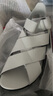 achette雅氏4R26 摩登簡約條帶休閑涼鞋時尚魔術(shù)貼女鞋 01-白色 39 曬單實(shí)拍圖
