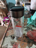 【?京東物流配送】高硼硅雙層玻璃杯大容量泡茶杯水杯子茶水分離 【雙層加厚】茶杯 350ml 1只 曬單實(shí)拍圖
