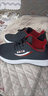 啄木鳥(niǎo)跑步鞋男2025春秋季潮流百搭防滑軟底耐磨運動(dòng)鞋舒適休閑健步鞋男 男單鞋黑紅 （單鞋） 44 標準碼 曬單實(shí)拍圖