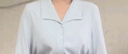 伯德小姐白色面試長(cháng)袖襯衫女職業(yè)通勤內搭正裝小個(gè)子雪紡襯衣 曬單實(shí)拍圖