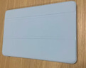 唯少 聯(lián)想小新pad2024保護(hù)套11英寸平板電腦保護(hù)殼全包防摔智能休眠喚醒蜂窩三折軟皮套 白冰藍(lán)【蜂窩三折皮套】配觸屏筆 聯(lián)想小新Pad2024【11英寸】+品牌鋼化膜 曬單實拍圖