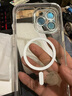 至朗尼【自帶鏡頭膜】適用蘋果16promax手機殼iPhone保護套相機按鍵全包鏡頭超薄磁吸透明防摔男女款 曬單實拍圖