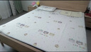 浪莎（langsha）A類(lèi)乳膠涼席1.5x2米冰絲席子夏季母嬰兒空調(diào)軟席可機(jī)洗宿舍三件套 小熊萌趣鋪【A類(lèi)母嬰級(jí)/可裸睡】 1.5x2.0m床【乳膠涼席+枕套*2】 曬單實(shí)拍圖
