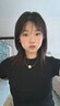 韓系滴釉花朵項鏈甜美設計感米粒圓珠串珠頸鏈小眾百搭港風(fēng)鎖骨鏈 滴釉花朵項鏈 曬單實(shí)拍圖