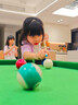 迅榮折疊臺球桌家用兒童小型環(huán)保多功能桌球臺室內(nèi)三合一書桌乒乓球臺 185cm 帶輪立式腿·黑皮綠布 曬單實拍圖