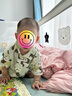 babylove親子裝家居套裝夏季薄款竹棉山茶母女母子短袖短褲居家兩件套睡衣 曬單實(shí)拍圖