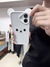 小莓介米奇耳朵呆萌表情適用蘋果16promax手機(jī)殼16新iphone15pro透明14pm簡約小眾13Pro少女12全包保護(hù)套 米奇耳朵-米白-呆萌表情 iPhone 16 曬單實(shí)拍圖
