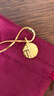 金至尊（3D-GOLD)福滿(mǎn)圓牌黃金吊墜999足金實(shí)心掛墜不含項鏈送女友生日禮物計價(jià) 大板-金重4.73克-PL17000322 曬單實(shí)拍圖