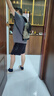 Lee戶外雙肩包男登山旅行包大容量背包女學(xué)生書包16寸電腦包 墨綠色 曬單實(shí)拍圖