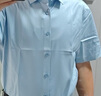 七匹狼【免燙涼感】短袖商務(wù)襯衫男士2025夏季新品時(shí)尚男裝襯衣上衣 109(天藍) L 170/88A 曬單實(shí)拍圖