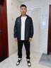 李寧外套風(fēng)衣戶外套男春秋新款跑步防潑水夾克登山服男開衫連帽上衣 曬單實(shí)拍圖