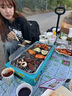 展藝 牛肉串 240g（20串）孜然腌制燒烤串食材烤肉半成品即烤 曬單實(shí)拍圖