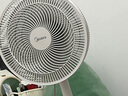 美的（Midea）電風(fēng)扇家用7葉落地扇搖頭電風(fēng)扇循臥室宿舍輕音風(fēng)扇臺(tái)式桌面小型風(fēng)扇臺(tái)地兩用升級(jí)款 白色丨7葉臺(tái)地兩用 曬單實(shí)拍圖