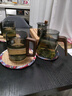津盼煙灰玻璃茶壺茶水分離泡茶壺家用辦公室耐高溫沖茶器觀山功夫茶具 觀山茶壺 500ml 曬單實(shí)拍圖