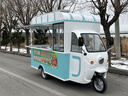 通碩小吃車餐車商用餐廳移動(dòng)多功能電動(dòng)四輪流動(dòng)炸串?dāng)[攤定制快餐車 曬單實(shí)拍圖
