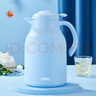 膳魔師（THERMOS）保溫壺1480ml真空玻璃內(nèi)膽暖水壺家用大容量熱水瓶TEHA-1500G-BL 曬單實(shí)拍圖