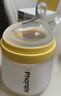小雅象防脹氣奶瓶新生兒玻璃奶瓶0-3個月嬰兒奶瓶 160ml 加強款 曬單實拍圖