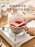 蘇泊爾SUPOR 奶鍋不粘鍋 星星石輕鑄小奶鍋嬰兒輔食鍋 18cm ET18LBP01 曬單實拍圖