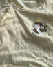 睡眠北鼻半背衣初生嬰兒衣服52碼春秋冬新生兒a類純棉保暖上衣寶寶和尚服 米色萌蛇連體衣+半背衣+胎帽胎襪 均碼 52cm【0-2月】5-9斤左右 曬單實(shí)拍圖