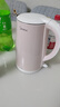 美的（Midea）電熱水壺家用電水壺?zé)畨?雙層防燙 0涂層食品級304不銹鋼 1500W快速沸騰 1.7L大容量 HJ1705 曬單實(shí)拍圖