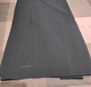 PORTS寶姿 商場同款新品女裝高腰開衩闊腿褲LL8P048KWB034 屋頂綠 M (6) 曬單實(shí)拍圖