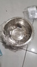 茶花（CHAHUA）甄享不銹鋼盆加厚平底湯盆廚房打蛋和面盆洗菜烘焙盆子18厘米 曬單實(shí)拍圖