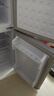 志高電冰箱雙門家用節(jié)能冰箱出租屋冷藏冷凍環(huán)保迷你冰箱辦公室公寓租房宿舍低噪電冰箱 S192銀色一級能效【萬人推薦】 曬單實拍圖