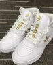 阿迪達(dá)斯 （adidas）DropStepXL人造革復(fù)古防滑耐磨高幫板鞋男女同款白金 42 曬單實(shí)拍圖