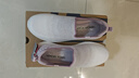 斯凱奇（Skechers）女鞋夏季舒適透氣一腳蹬休閑健步鞋輕便軟底單鞋平底懶人鞋104486 曬單實(shí)拍圖