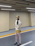 麥思婭短褲女夏季2025新款甜美減齡衣服刺繡氣質(zhì)設(shè)計(jì)感高腰顯瘦闊腿褲子 兩件套 M 曬單實(shí)拍圖