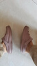 斯凱奇（Skechers）洞洞鞋女士夏季外穿包頭泡泡鞋厚底透氣軟底涼拖鞋休閑鞋111514 曬單實(shí)拍圖