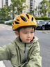 POEU兒童騎行頭盔帶風鏡自行車騎行裝備公路車山地車青少年單車氣動盔 【藍鯨之歌】進口材質(zhì)+國標認證 曬單實拍圖