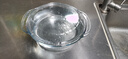 品喻（PINYU）玻璃雙耳透明玻璃碗帶蓋微波爐碗耐熱湯碗面碗沙拉碗泡面蒸蛋羹碗 曬單實(shí)拍圖