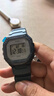 卡西歐（CASIO）男表小方塊電子表 運動手表學(xué)生手表 多功能防水男士手表 方塊霧霾藍(lán)W-218HC-2A 曬單實拍圖