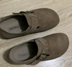 森達(dá)勃肯鞋女厚底增高商場(chǎng)同款舒適百搭休閑鞋博肯鞋 卡其色 38 曬單實(shí)拍圖