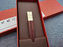 ECLATI兒童筷子木質(zhì)紫檀紅木學(xué)生專用實(shí)木中式金銀家用套裝定制 中式霧金兒童筷-雞翅木2雙裝 曬單實(shí)拍圖